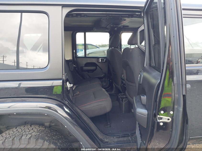 2023 Jeep Wrangler / VIN 1C4HJXFN0PW598657 IAAI salvage auction — FRONT END, Wait Title, sold $10,300 on 2026-07-16 (photo 8)