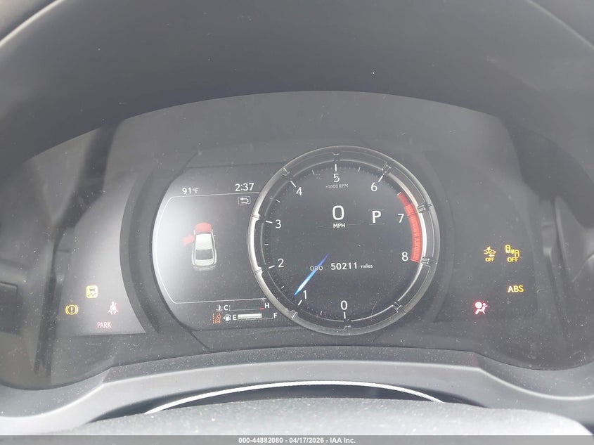 2021 Lexus Is VIN JTHGZ1B22M5043691 IAAI salvage auction — FRONT END, Salvage Title, sold $15,050 on 2026-07-29 (photo 7)