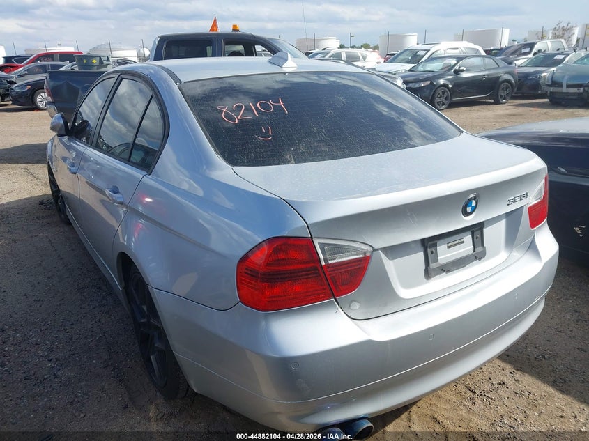 2007 BMW 3 series VIN WBAVA33547PV67788 IAAI salvage auction — FRONT & REAR, Salvage (Colorado), sold $375 on 2026-08-04 (photo 3)