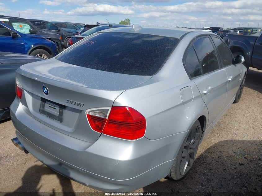 2007 BMW 3 series VIN WBAVA33547PV67788 IAAI salvage auction — FRONT & REAR, Salvage (Colorado), sold $375 on 2026-08-04 (photo 4)