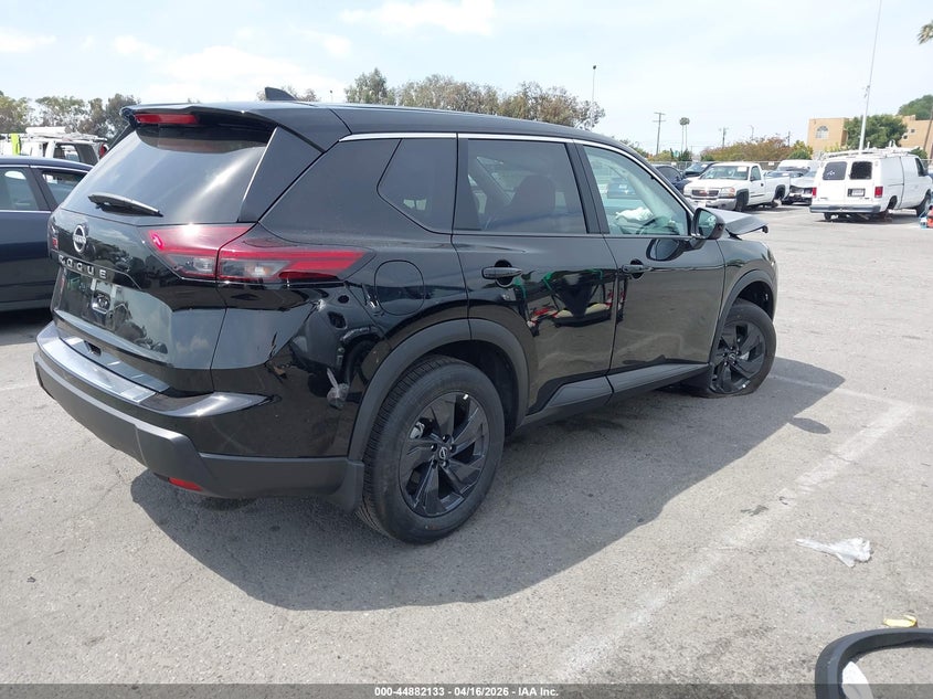 2026 Nissan Rogue VIN 5N1BT3BA7TC786045 IAAI salvage auction — FRONT END, Wait Title, sold $5,300 on 2026-07-19 (photo 4)