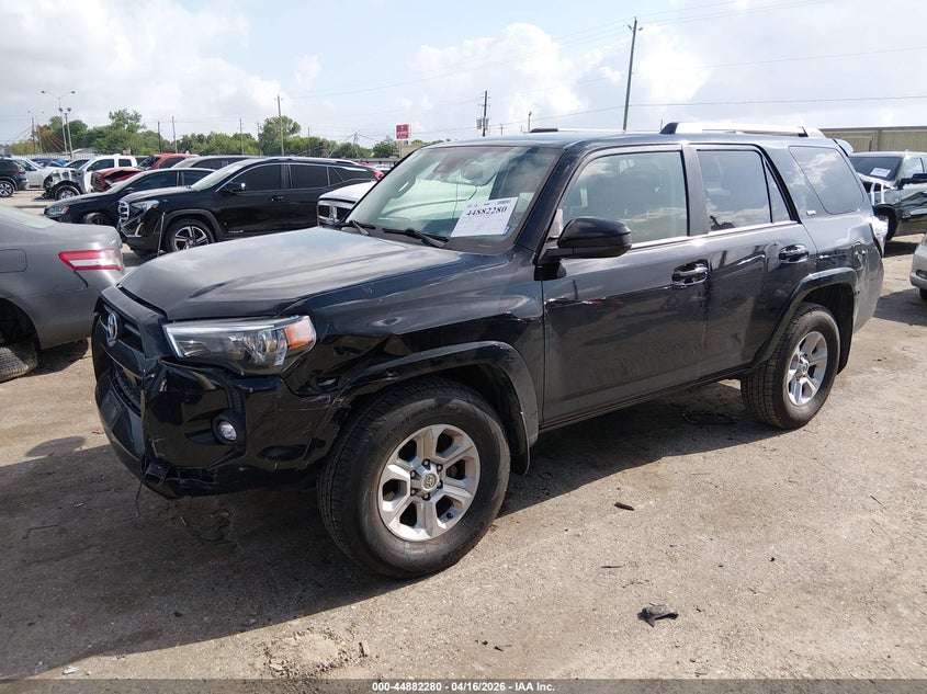 2022 Toyota 4runner VIN JTEEU5JR3N5257647 IAAI salvage auction — FRONT END, Original (Texas), sold $14,100 on 2026-07-15 (photo 2)