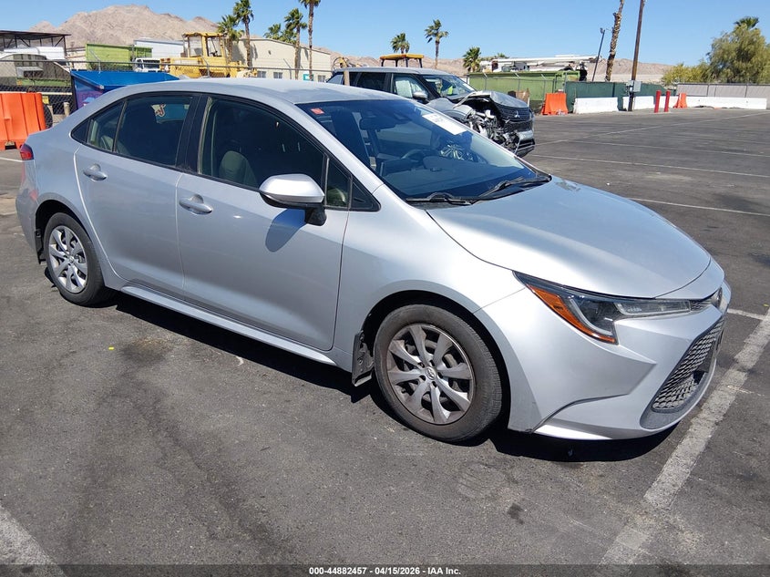 2020 Toyota Corolla VIN JTDEPRAE8LJ105366 IAAI salvage auction — LEFT SIDE, Wait Title, sold $3,450 on 2026-07-24 (photo 1)