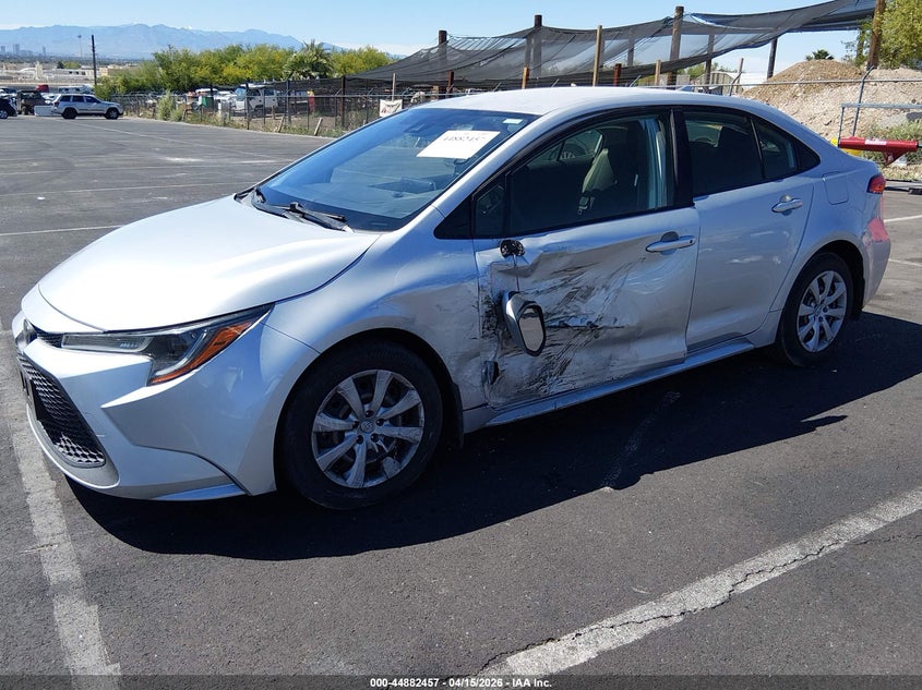 2020 Toyota Corolla VIN JTDEPRAE8LJ105366 IAAI salvage auction — LEFT SIDE, Wait Title, sold $3,450 on 2026-07-24 (photo 2)