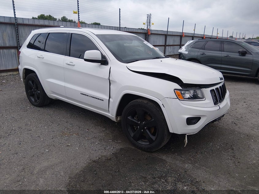 2015 Jeep Grand cherokee VIN 1C4RJEAGXFC872691 IAAI salvage auction — FRONT END, Salvage (Arkansas), sold $1,350 on 2026-08-06 (photo 1)