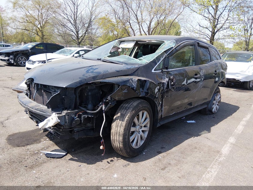 2011 Mazda Cx-7 VIN JM3ER2CM0B0372535 IAAI salvage auction — FRONT & REAR, Salvage (New Jersey), sold $450 on 2026-07-13 (photo 2)