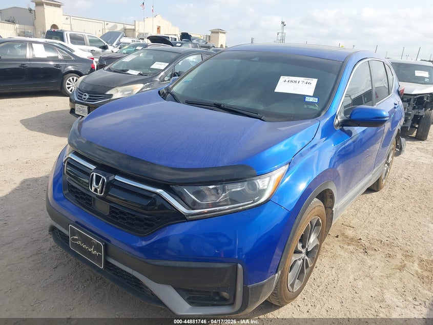 2021 Honda Cr-v VIN 7FARW1H89ME008938 IAAI salvage auction — REAR END, Wait Title, sold $5,600 on 2026-07-09 (photo 2)