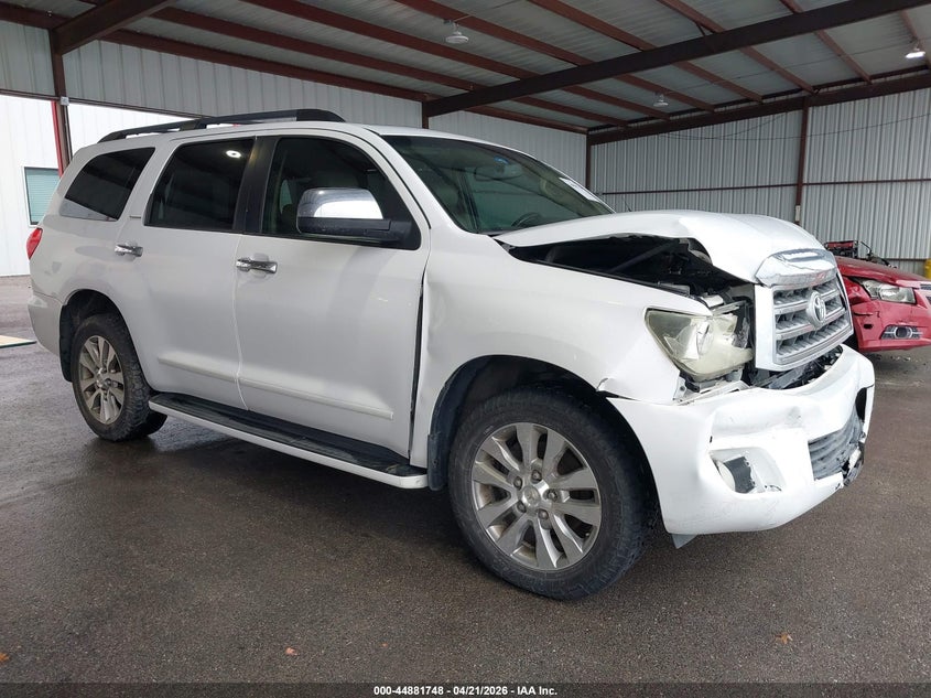 2008 Toyota Sequoia VIN 5TDZY68A48S004626 IAAI salvage auction — FRONT END, Original (Texas), sold $4,000 on 2026-07-23 (photo 1)