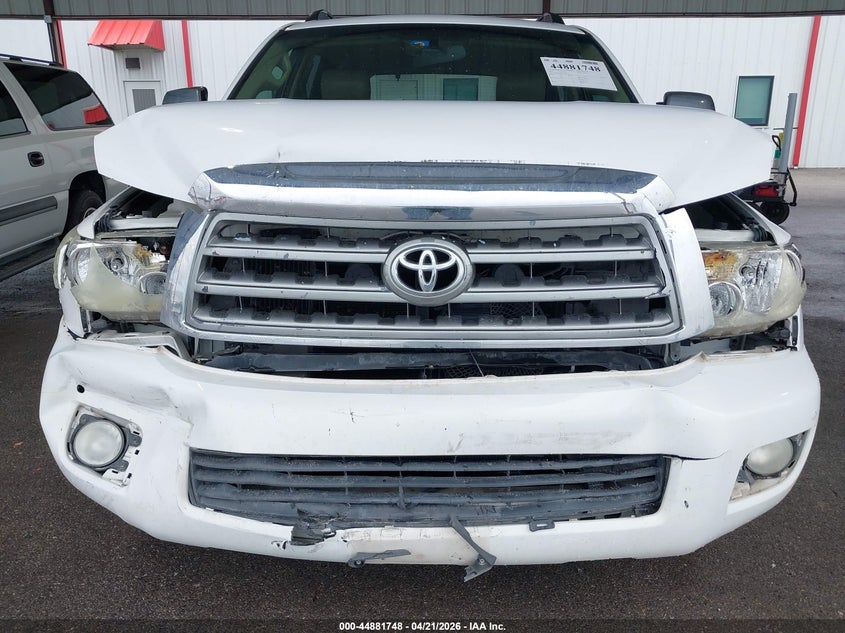 2008 Toyota Sequoia VIN 5TDZY68A48S004626 IAAI salvage auction — FRONT END, Original (Texas), sold $4,000 on 2026-07-23 (photo 6)