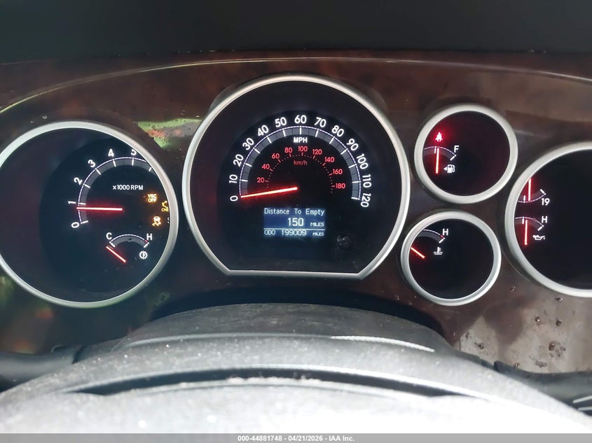 2008 Toyota Sequoia VIN 5TDZY68A48S004626 IAAI salvage auction — FRONT END, Original (Texas), sold $4,000 on 2026-07-23 (photo 7)