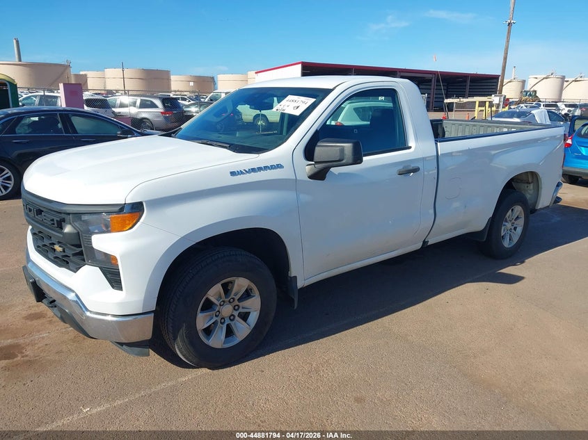 2022 Chevrolet Silverado VIN 3GCNAAED6NG629320 IAAI salvage auction — LEFT SIDE, Salvage Title, sold $2,500 on 2026-07-22 (photo 2)