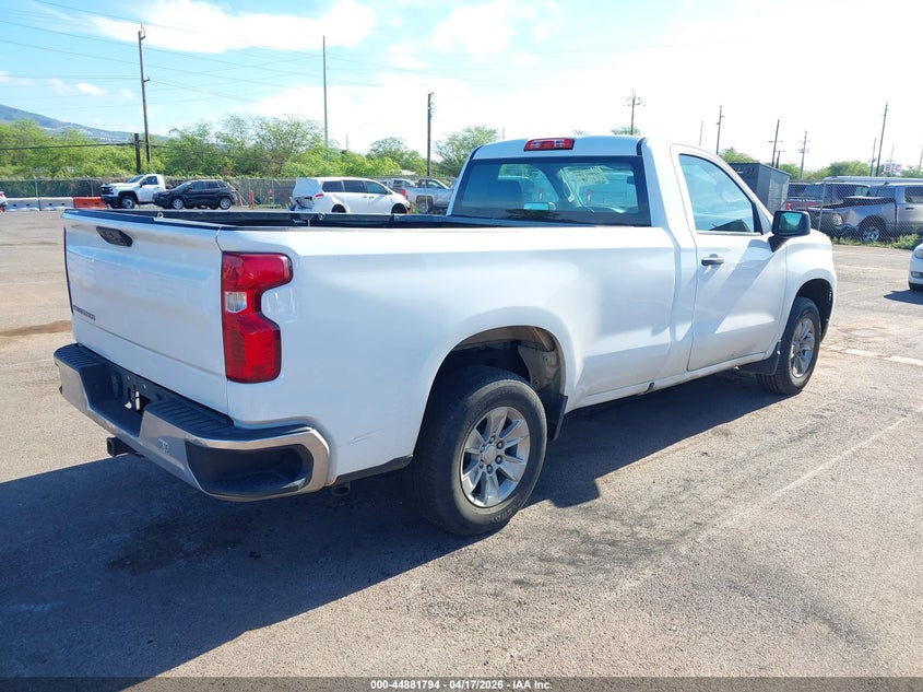 2022 Chevrolet Silverado VIN 3GCNAAED6NG629320 IAAI salvage auction — LEFT SIDE, Salvage Title, sold $2,500 on 2026-07-22 (photo 4)