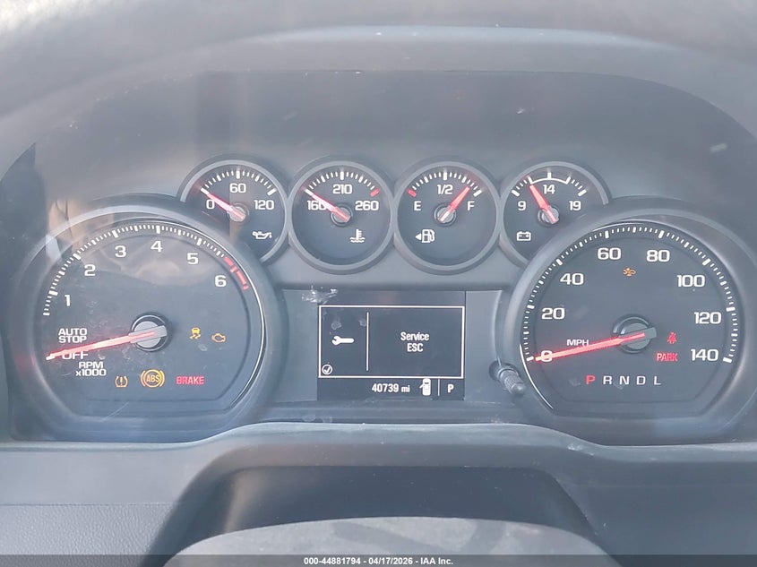 2022 Chevrolet Silverado VIN 3GCNAAED6NG629320 IAAI salvage auction — LEFT SIDE, Salvage Title, sold $2,500 on 2026-07-22 (photo 7)