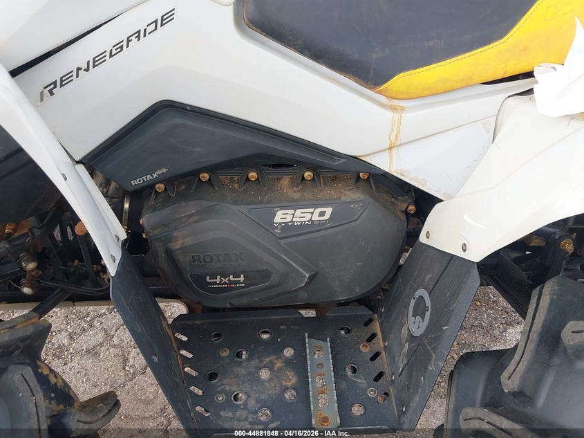 2024 Can-am/ brp Renegade VIN 3JBMWAJ49RJ000486 IAAI salvage auction — FRONT END, Original (Texas), sold $7,200 on 2026-07-08 (photo 9)
