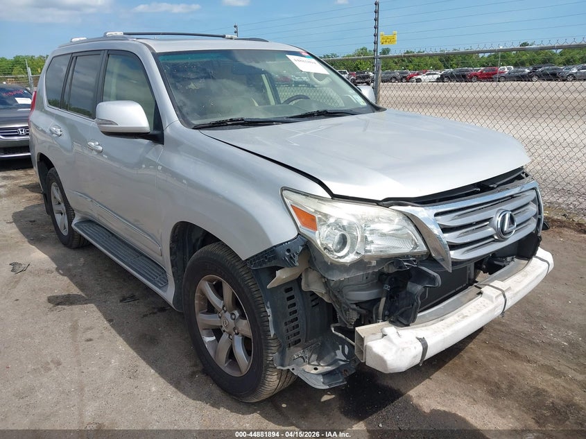 2013 Lexus Gx VIN JTJJM7FX6D5058741 IAAI salvage auction — FRONT END, Wait Title, sold $7,700 on 2026-07-19 (photo 1)