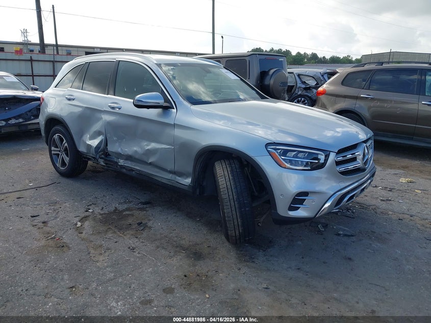 2021 Mercedes-benz Glc VIN W1N0G8DB8MF998173 IAAI salvage auction — RIGHT SIDE, Original (Texas), sold $10,700 on 2026-07-08 (photo 1)