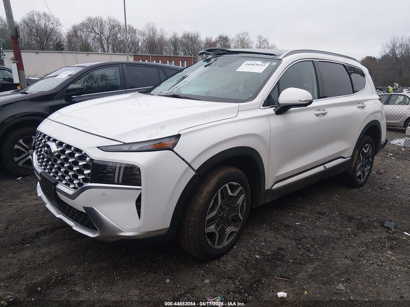 2023 Hyundai Santa fe VIN KM8S7DA21PU101073 IAAI salvage auction — SIDE, Salvage Title, sold $4,600 on 2026-07-21 (photo 2)