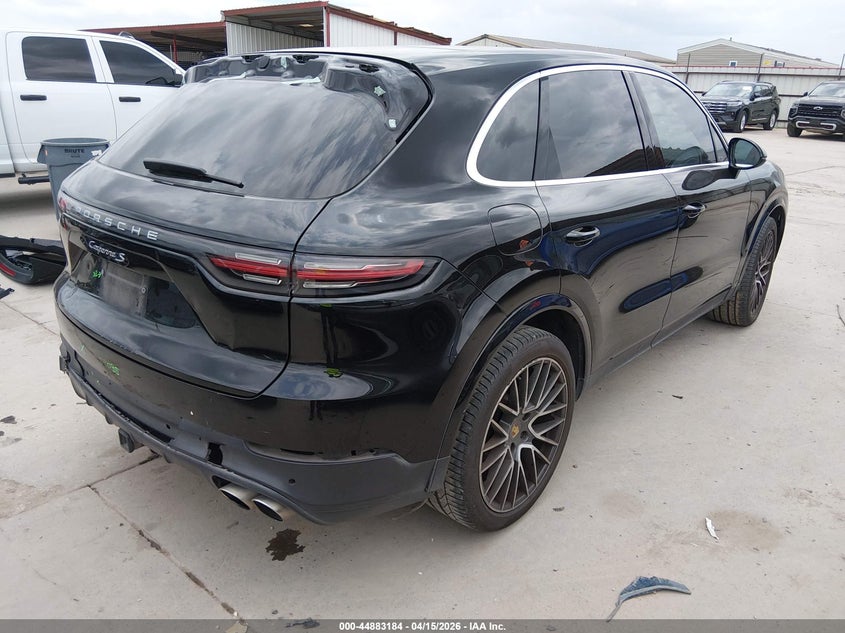 2019 Porsche Cayenne VIN WP1AB2AY3KDA64073 IAAI salvage auction — REAR END, Original (Texas), sold $18,900 on 2026-07-14 (photo 4)