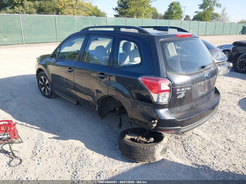 2018 Subaru Forester VIN JF2SJABC9JH544326 IAAI salvage auction — LEFT SIDE, Salvage (Idaho), sold $1,050 on 2026-07-29 (photo 3)
