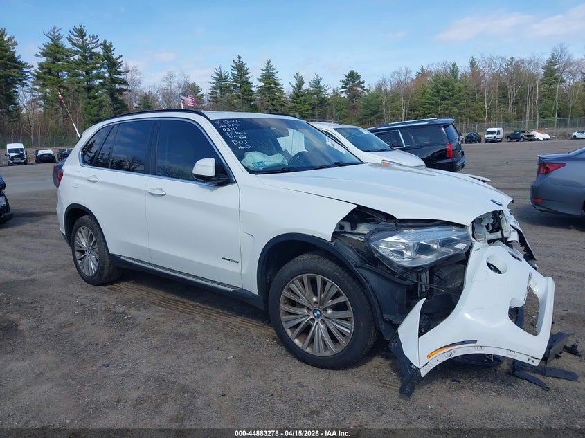 2016 BMW X5 VIN 5UXKR0C59G0U49241 IAAI salvage auction — FRONT END, Salvage (Massachusetts), sold $2,000 on 2026-07-10 (photo 1)
