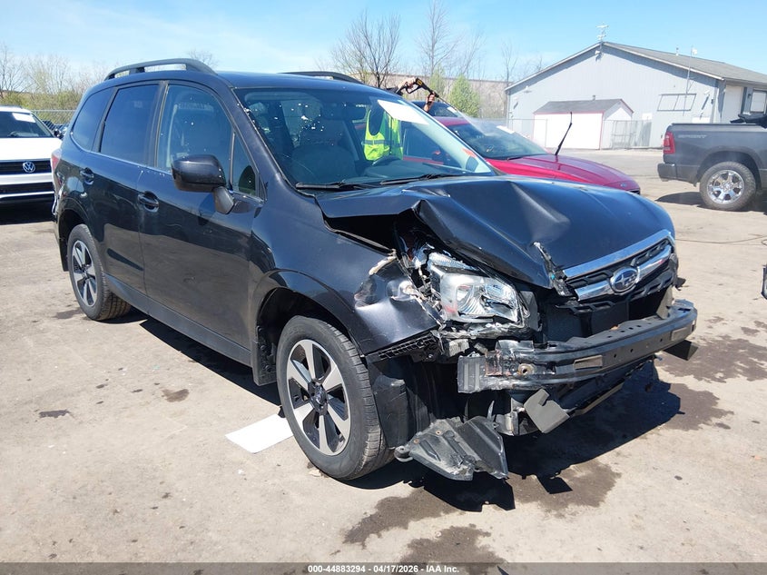 2018 Subaru Forester VIN JF2SJAJC2JH530138 IAAI salvage auction — FRONT END, Wait Title, sold $2,850 on 2026-07-14 (photo 1)