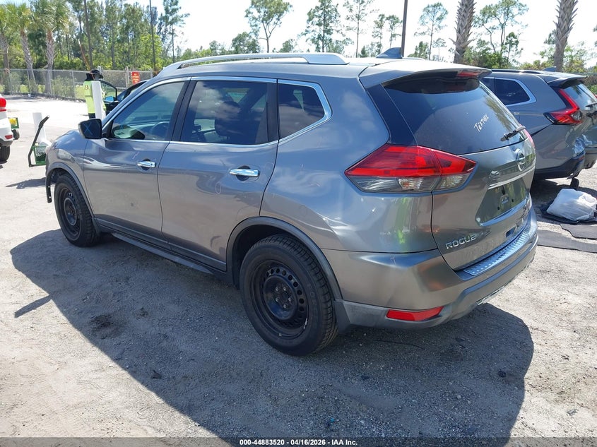 2017 Nissan Rogue VIN KNMAT2MT1HP582303 IAAI salvage auction — FRONT END, Wait Title, sold $1,300 on 2026-07-13 (photo 3)