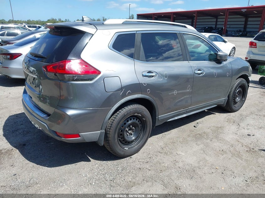 2017 Nissan Rogue VIN KNMAT2MT1HP582303 IAAI salvage auction — FRONT END, Wait Title, sold $1,300 on 2026-07-13 (photo 4)