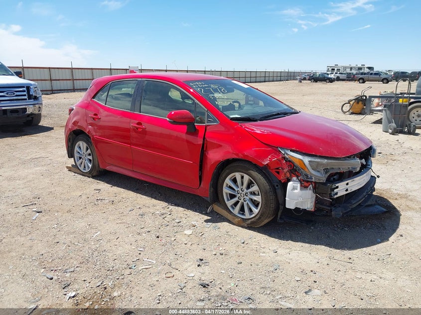 2025 Toyota Corolla VIN JTND4MBE8S3242778 IAAI salvage auction — FRONT END, Wait Title, sold $5,800 on 2026-08-01 (photo 1)