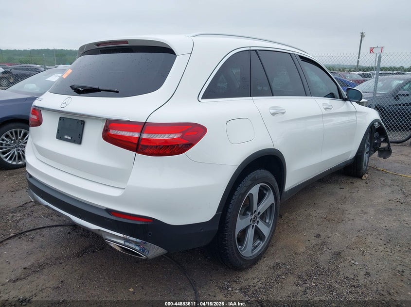2019 Mercedes-benz Glc VIN WDC0G4JB4K1000402 IAAI salvage auction — FRONT END, Salvage (Oklahoma), sold $3,850 on 2026-07-28 (photo 4)