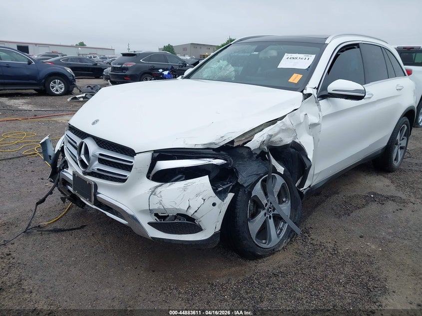 2019 Mercedes-benz Glc VIN WDC0G4JB4K1000402 IAAI salvage auction — FRONT END, Salvage (Oklahoma), sold $3,850 on 2026-07-28 (photo 6)