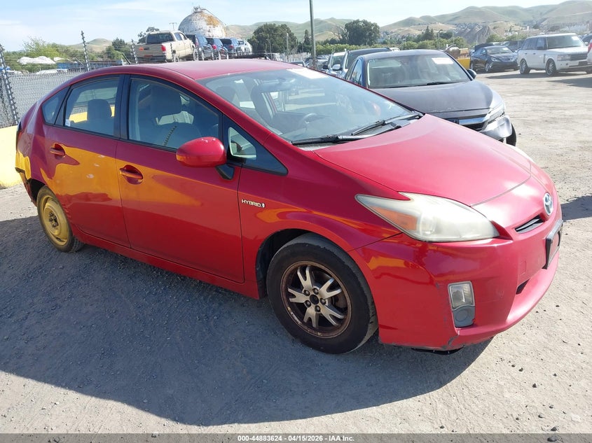 2010 Toyota Prius VIN JTDKN3DU2A0027176 IAAI salvage auction — REAR END, Salvage (California), sold $700 on 2026-07-16 (photo 1)