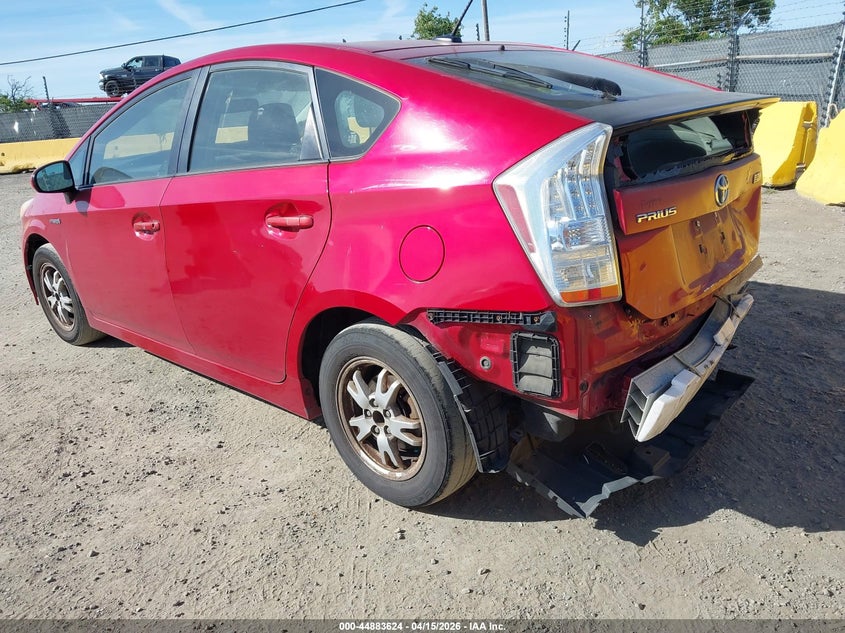 2010 Toyota Prius VIN JTDKN3DU2A0027176 IAAI salvage auction — REAR END, Salvage (California), sold $700 on 2026-07-16 (photo 3)