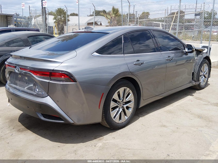 2023 Toyota Mirai VIN JTDAAAAA5PA010011 IAAI salvage auction — FRONT END, Salvage Title, sold $2,300 on 2026-07-29 (photo 4)