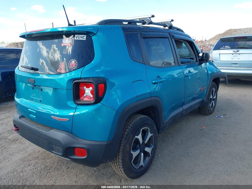 2021 Jeep Renegade VIN ZACNJDC1XMPN32271 IAAI salvage auction — RIGHT FRONT, Salvage Title, sold $525 on 2026-07-21 (photo 4)