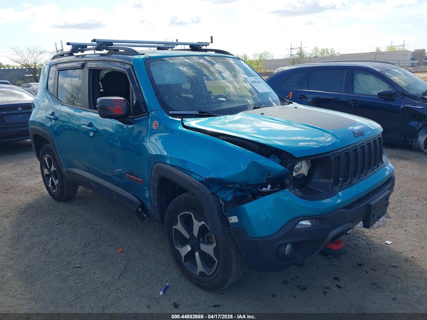 2021 Jeep Renegade VIN ZACNJDC1XMPN32271 IAAI salvage auction — RIGHT FRONT, Salvage Title, sold $525 on 2026-07-21 (photo 6)