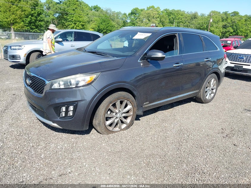 2018 Kia Sorento VIN 5XYPKDA57JG364745 IAAI salvage auction — FRONT END, Clear (South Carolina), sold $2,900 on 2026-07-07 (photo 2)