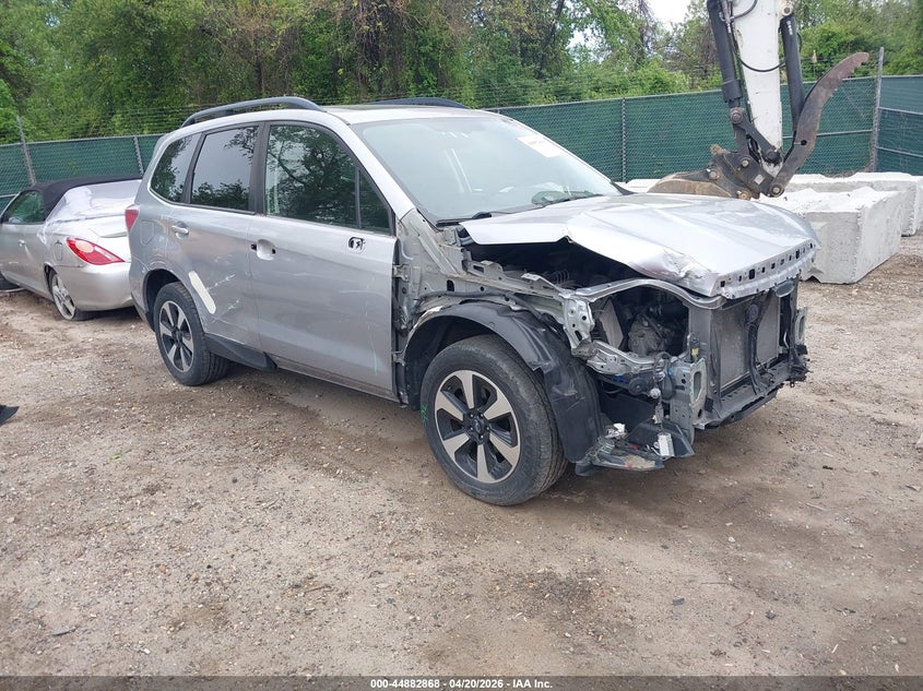 2017 Subaru Forester VIN JF2SJAEC6HH401825 IAAI salvage auction — FRONT END, Salvage - Greater Than 75% (Maryland), sold $750 on 2026-07-30 (photo 1)