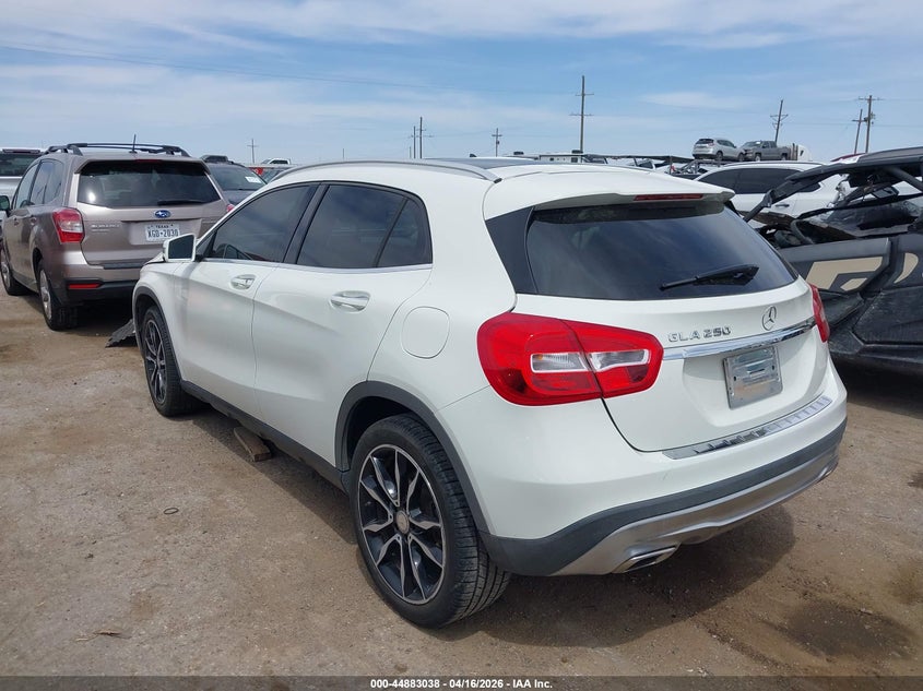 2017 Mercedes-benz Gla-klasse VIN WDCTG4EB7HJ295687 IAAI salvage auction — RIGHT FRONT, Original (Texas), sold $2,950 on 2026-07-14 (photo 3)