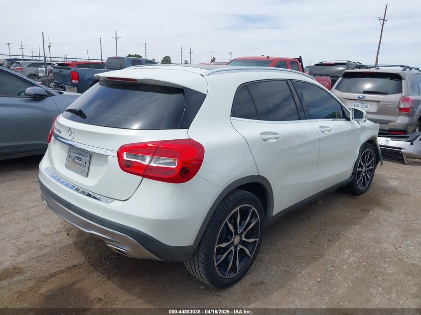 2017 Mercedes-benz Gla-klasse VIN WDCTG4EB7HJ295687 IAAI salvage auction — RIGHT FRONT, Original (Texas), sold $2,950 on 2026-07-14 (photo 4)
