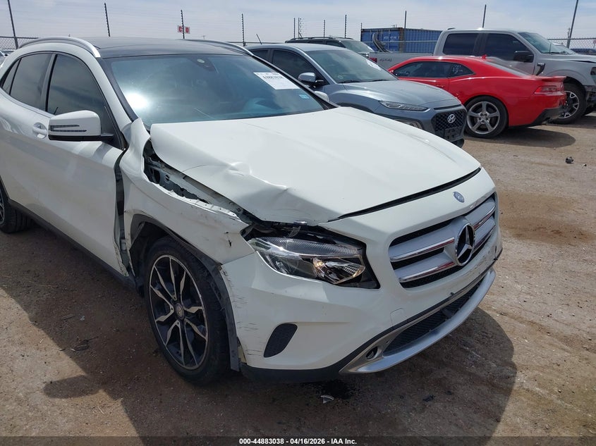 2017 Mercedes-benz Gla-klasse VIN WDCTG4EB7HJ295687 IAAI salvage auction — RIGHT FRONT, Original (Texas), sold $2,950 on 2026-07-14 (photo 6)