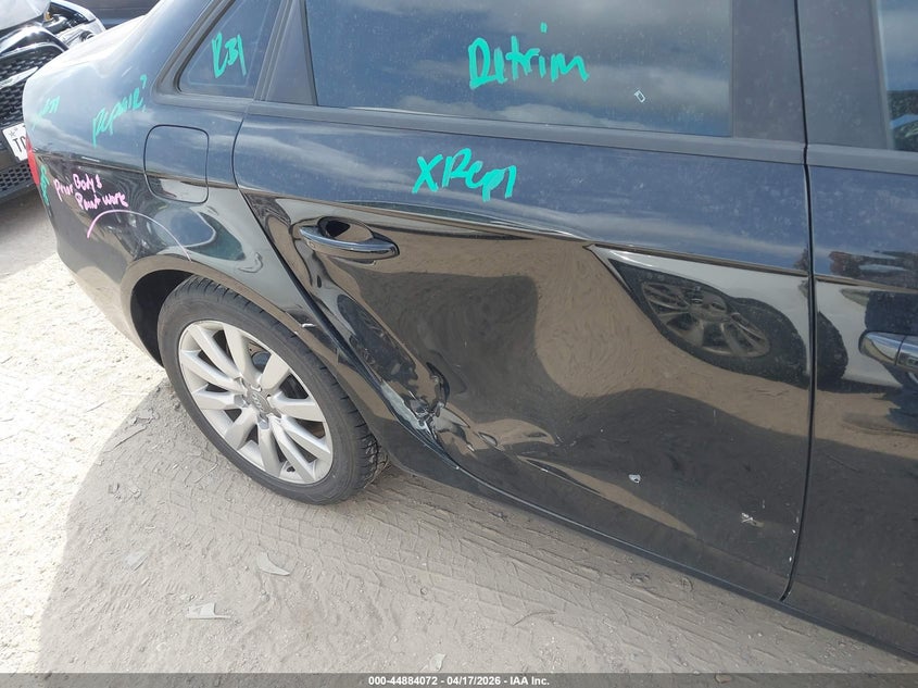 2014 Audi A4 VIN WAUBFAFL4EN038661 IAAI salvage auction — SIDE, Wait Title, sold $775 on 2026-08-24 (photo 6)