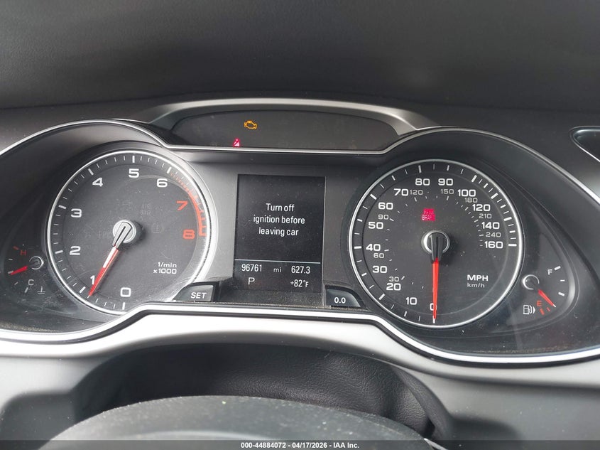 2014 Audi A4 VIN WAUBFAFL4EN038661 IAAI salvage auction — SIDE, Wait Title, sold $775 on 2026-08-24 (photo 7)