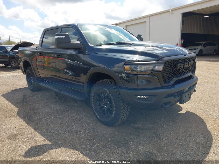 2025 Ram 1500 VIN 1C6SRFLP9SN672811 IAAI salvage auction — UNKNOWN, Wait Title, sold $33,500 on 2026-07-09 (photo 1)