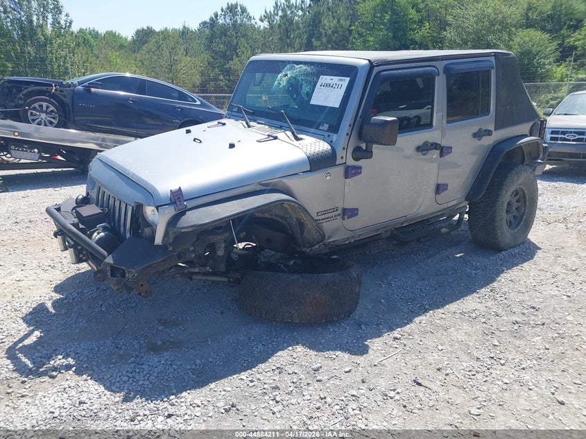 2017 Jeep Wrangler / VIN 1C4BJWDG4HL539425 IAAI salvage auction — FRONT END, Salvage Title, sold $3,400 on 2026-08-24 (photo 2)