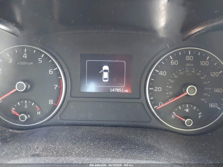 2016 Kia Optima VIN 5XXGU4L32GG056420 IAAI salvage auction — FRONT & REAR, Wait Title, sold $750 on 2026-07-08 (photo 7)