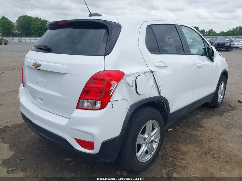 2021 Chevrolet Trax VIN KL7CJKSB4MB319364 IAAI salvage auction — ROLLOVER, Salvage (Arkansas), sold $1,450 on 2026-07-08 (photo 4)