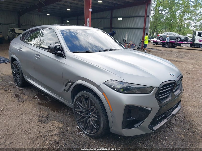 2025 BMW X6 m VIN 5YM23ET02S9X29308 — IAAI salvage auction photo