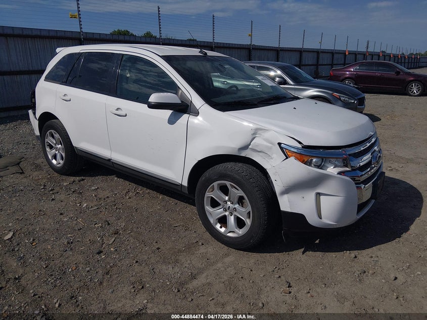 2014 Ford Edge VIN 2FMDK3JC5EBA98708 IAAI salvage auction — REAR END, Salvage (Arkansas), sold $350 on 2026-07-24 (photo 1)