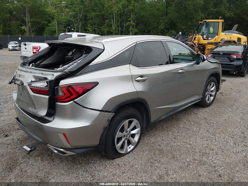 2018 Lexus Rx VIN 2T2BZMCA8JC167414 IAAI salvage auction — FRONT & REAR, Salvage (South Carolina), sold $9,500 on 2026-07-29 (photo 4)