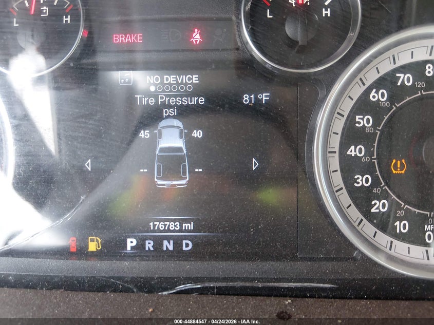 2016 Ram 1500 VIN 1C6RR7NT4GS301630 IAAI salvage auction — REPOSSESSION, Salvage Title, sold $3,900 on 2026-07-20 (photo 7)